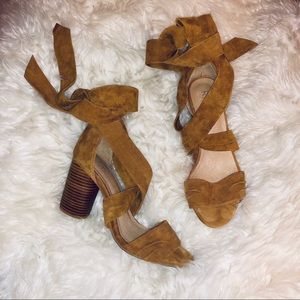 RAYE x Revolve Mia Heel in Whiskey